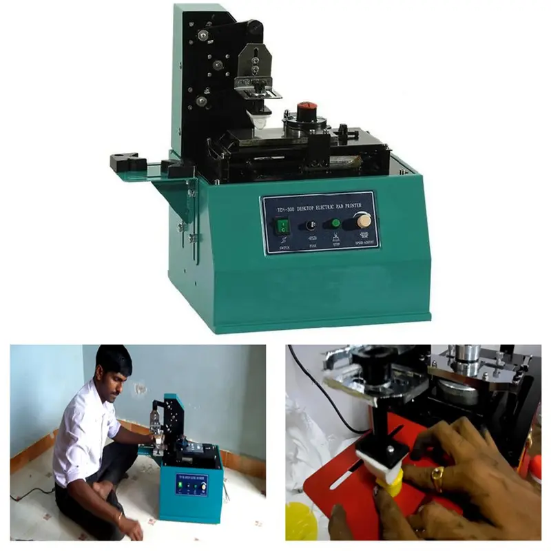 All Rounder 15x15 mm Tabletop Pad Printing Machine for All Types of Surfaces and Materials